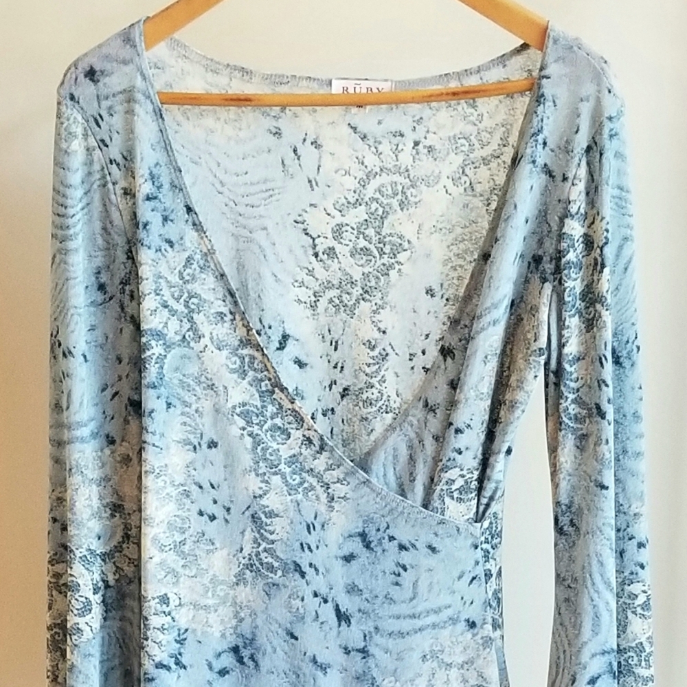 Bohemian Baby Longsleeve Wrap Top